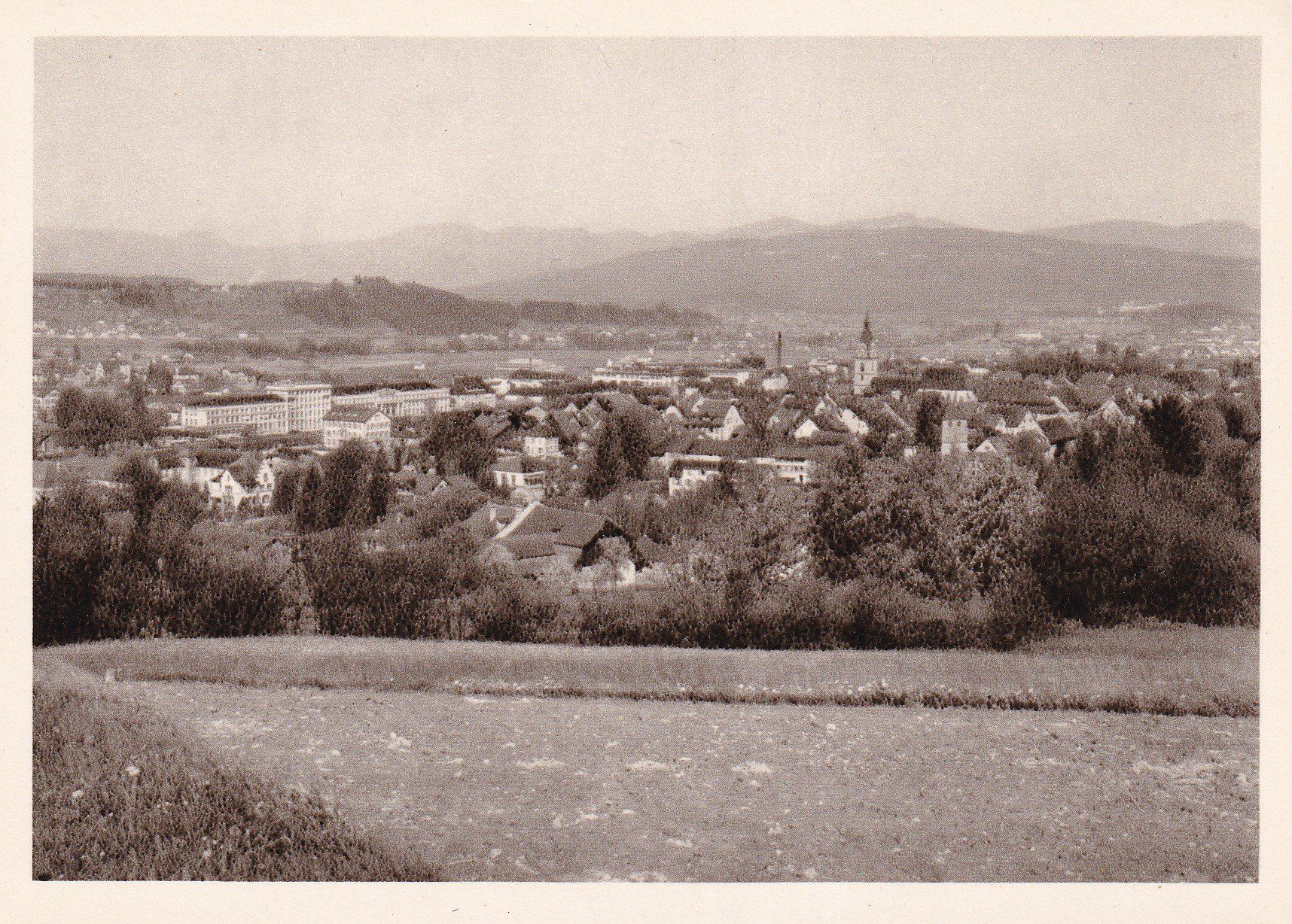 Ansichtskarten: Zofingen vom Heiternplatz – Gebraucht aus Cormoret von Pascalll2001