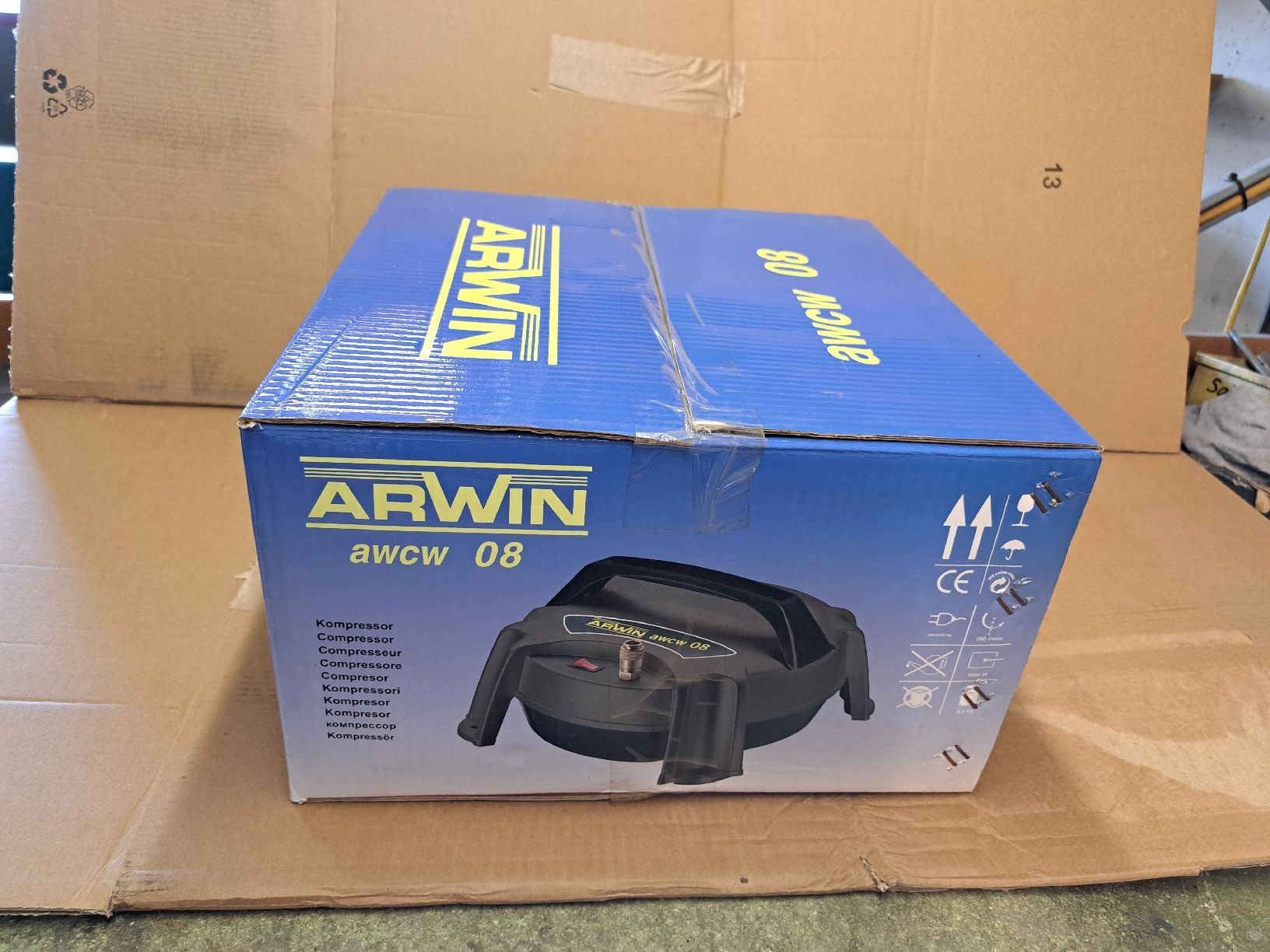 Compresseurs:  Kompressor ARWIN awcw 08 1000W Unbenutzt – Neuf avec emballage d'origine à Ebikon par inf_9pqv 5