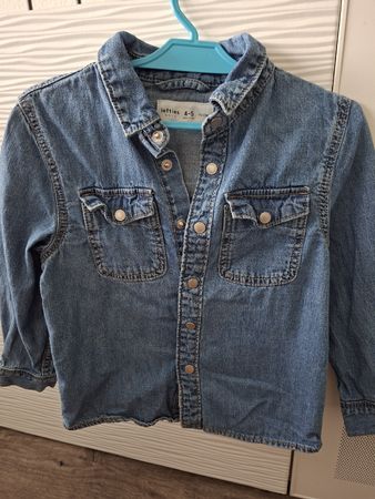 Kinder Jeans Hemd Gr.110