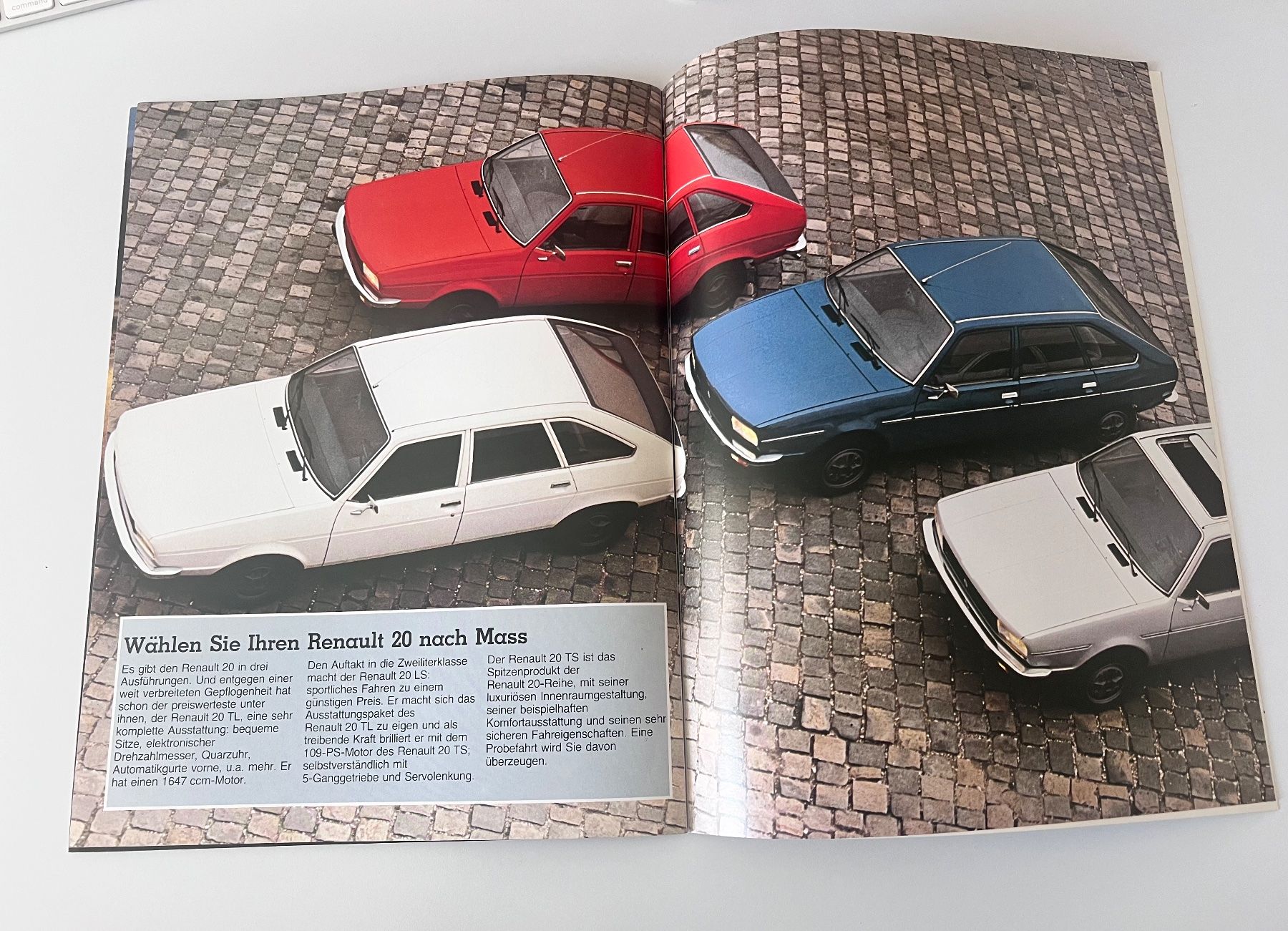 Renault Documents: RENAULT 20 Verkaufsprospekt – D'occasion à Münchenbuchsee par Volver64 4