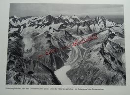 Bern Guttannen Unteraar Gletscher  anno 1945