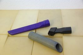 3x Saugrohr Aufsätze / Staubsauger Düsen