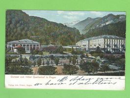 Kursaal und Hotel Quellenhof in Ragaz