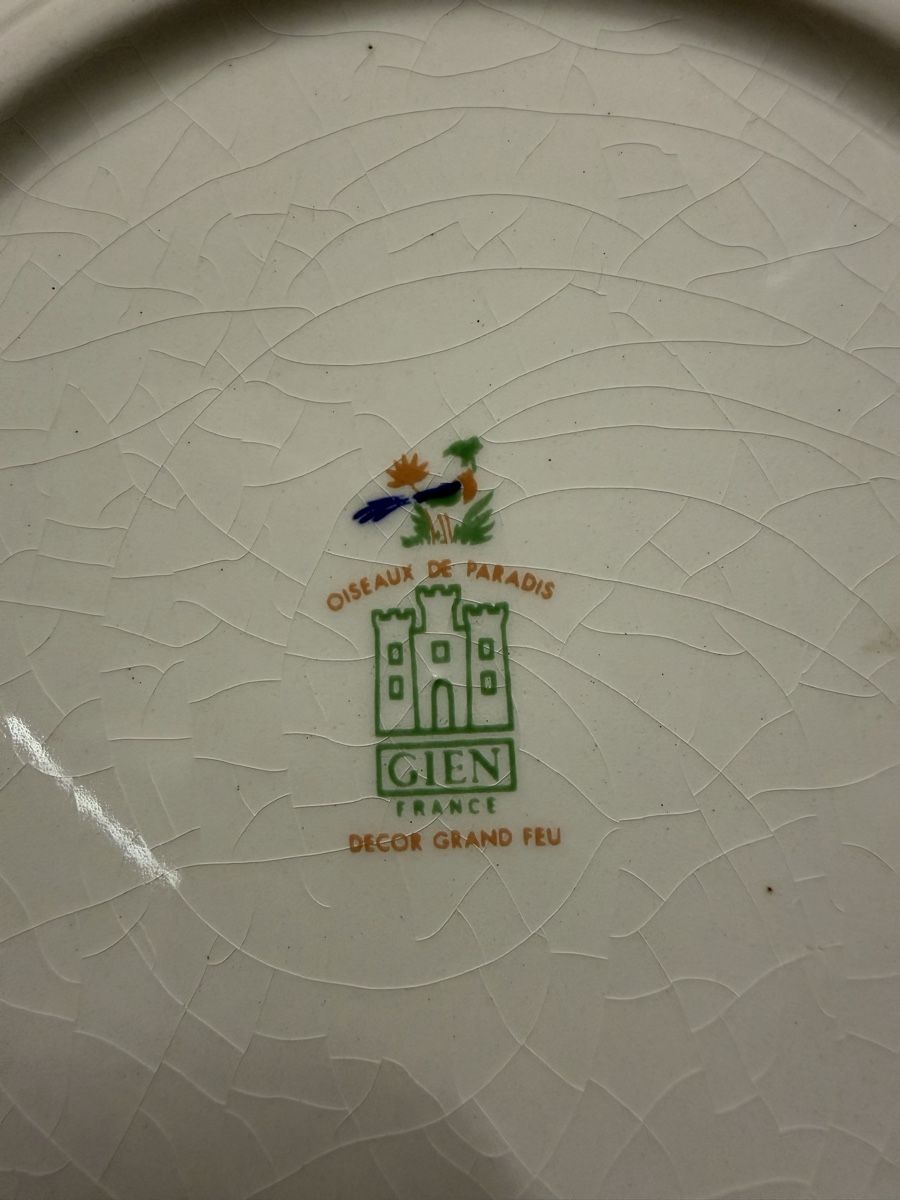Assiettes: Schönes Tellerset Oiseaux de Paradis – D'occasion à Plasselb par MatthD 2