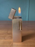 Hadson Feuerzeug Vintage Goldfarben unbenutzt