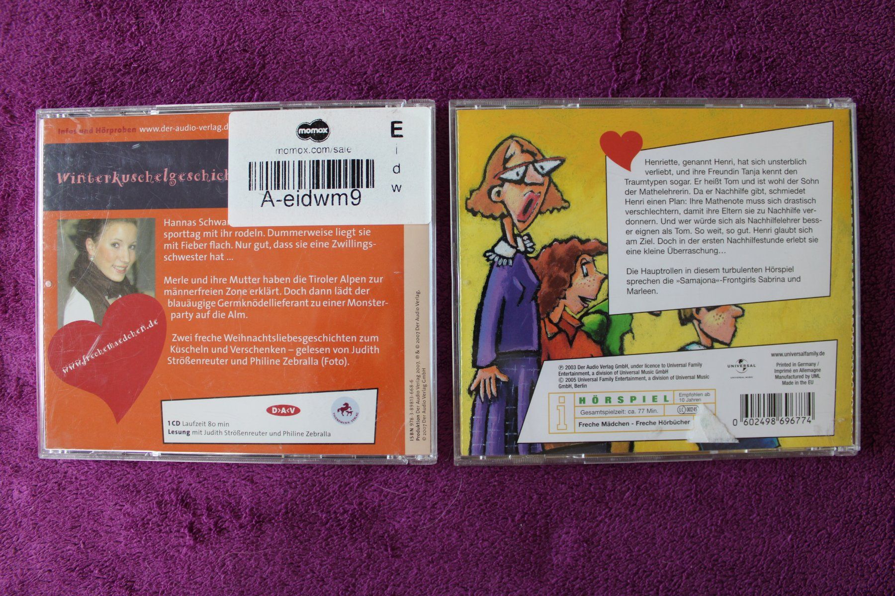 CD: 8 - Freche Mädchen -Hörspiel CDs – Usato da Müllheim Dorf venduto da Seeeule01 4