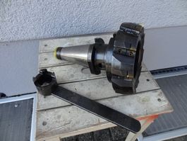 Fräskopf mit HM-Wendeplatten , Durchmesser 160mm