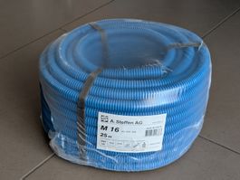 Leitungsschutzrohr M16 25m blau A. Steffen AG PP