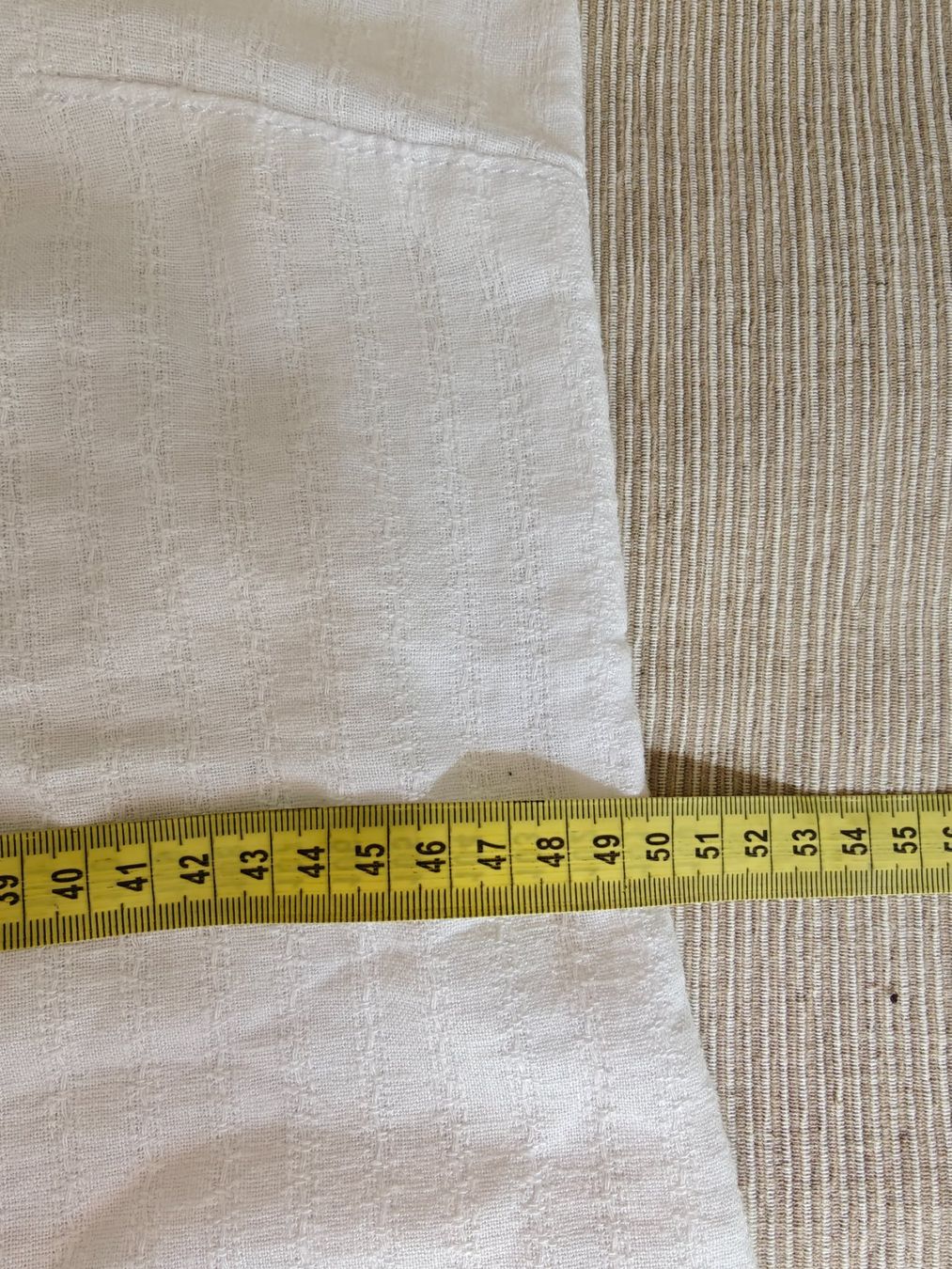 Next Vestiti: Next white cotton shift v-back pockets S – Usato da Geneve venduto da readycat 3