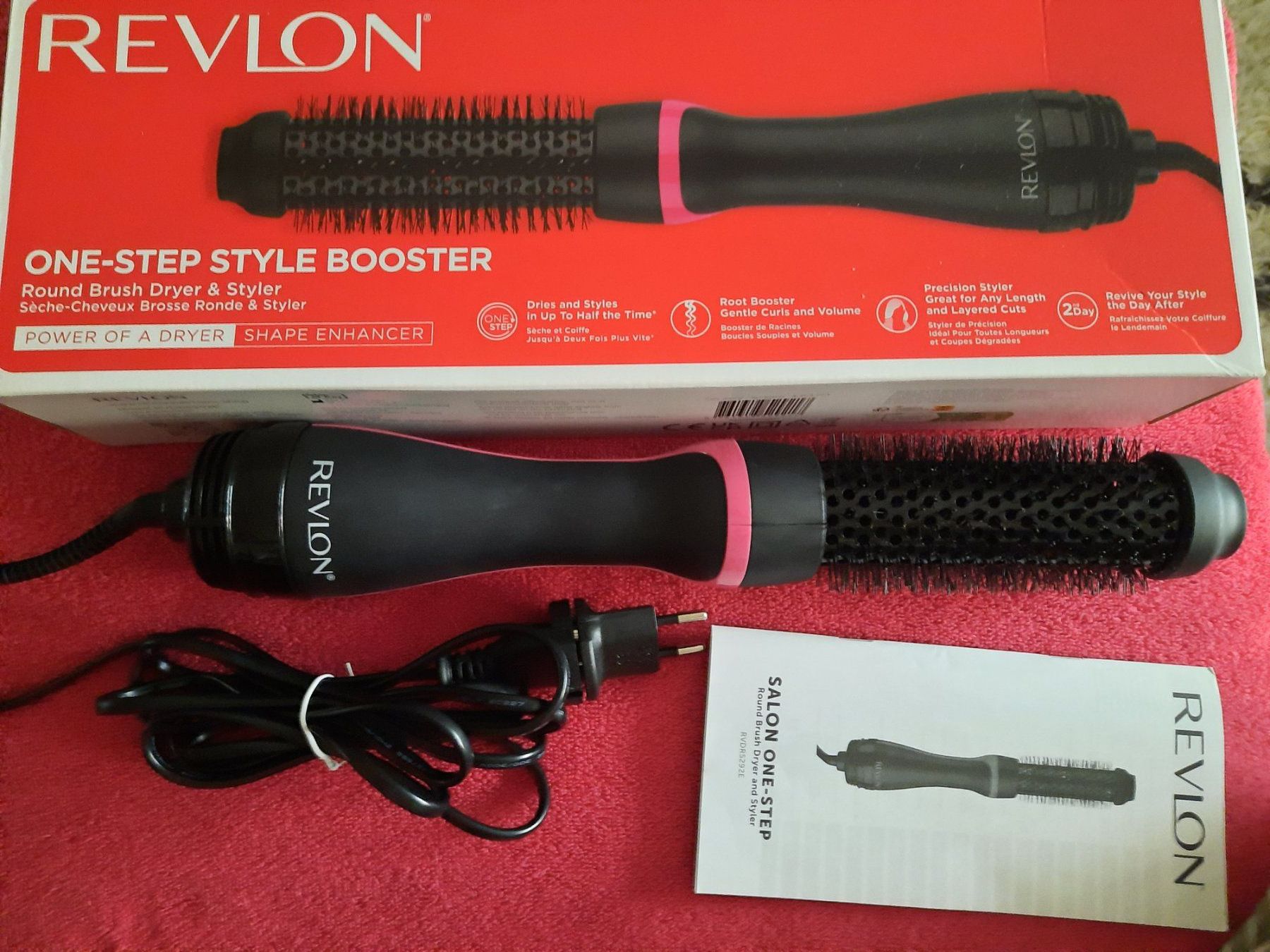 Revlon Föhn: Revlon One-Step Style Booster Round Brush Dryer & Styler – Neu (gemäss Beschreibung) aus Allschwil von saphira012