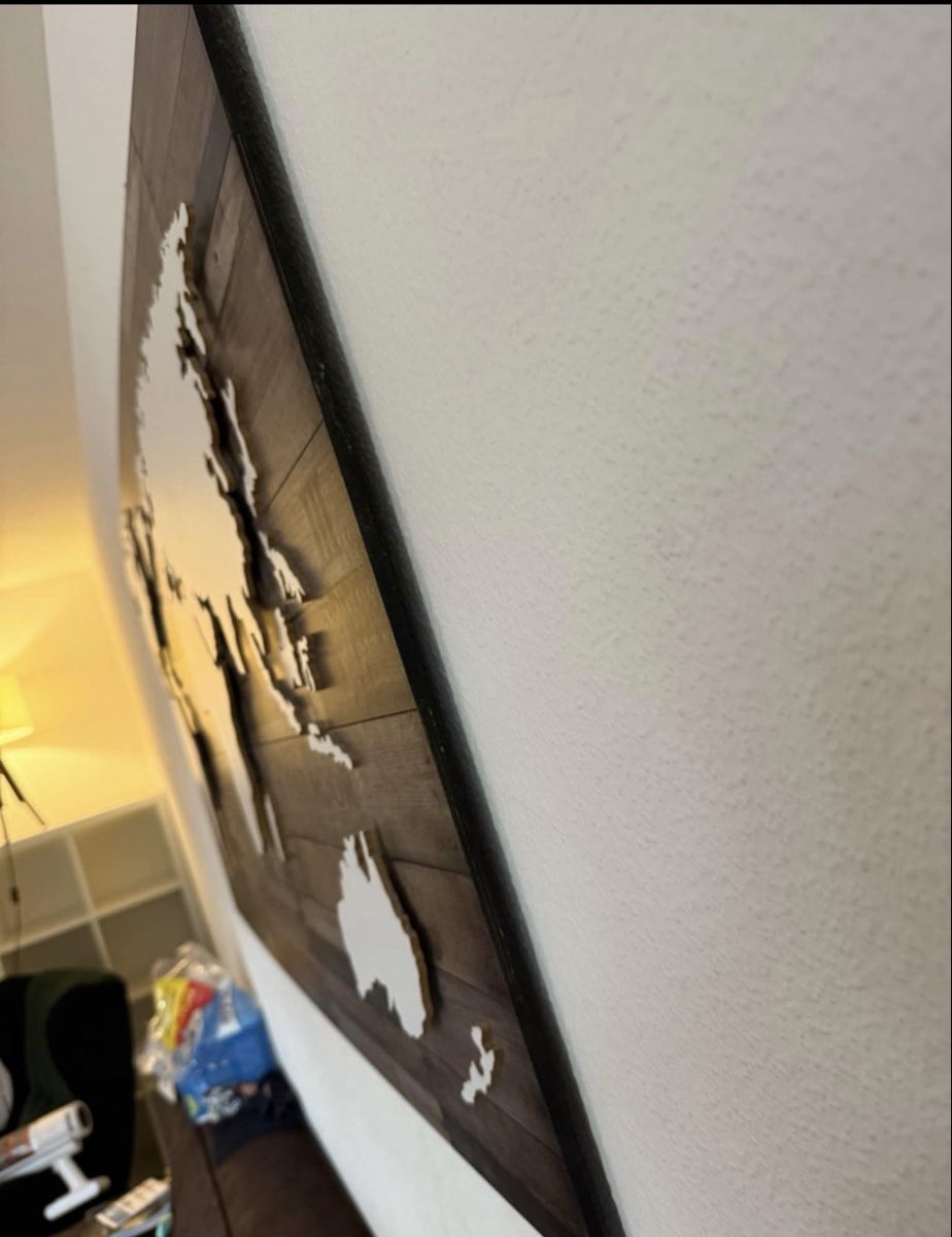 Foto & Immagini: Weltkarten Bild Holz – Nuovo (secondo la descrizione) da Lausen venduto da Alexandra83 1