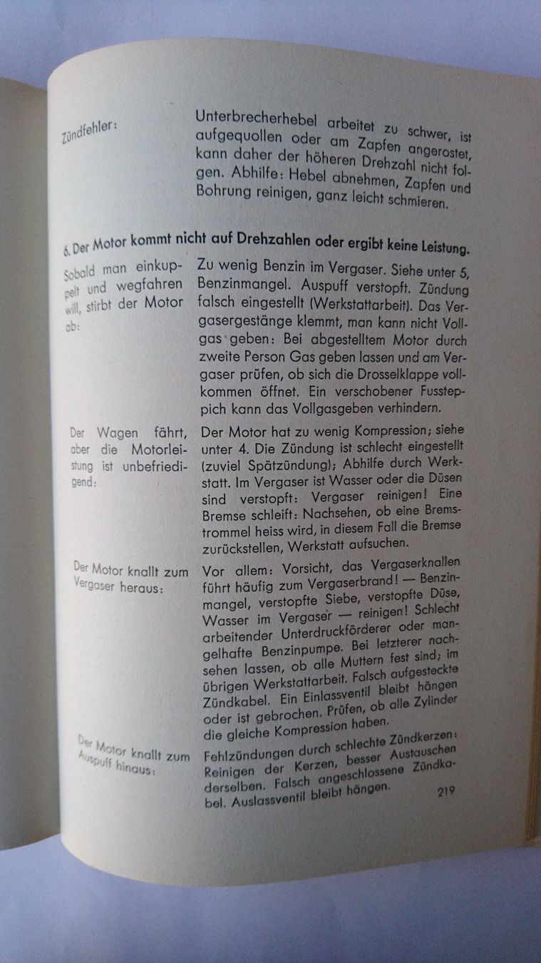 Libri: Das Buch vom Auto 1939 – Usato da Wettswil venduto da roma010 7