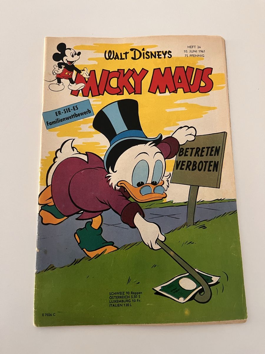 Fumetti: Micky Maus Comic 1961 Heft 24 – Usato da Recherswil venduto da Solheure66