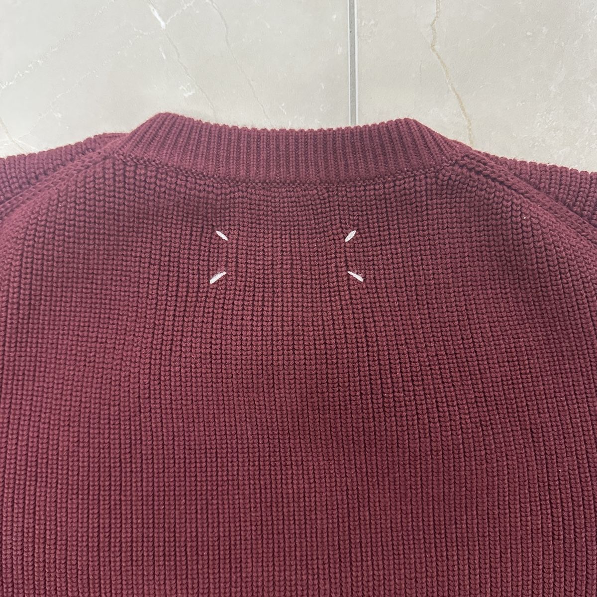 Maison Margiela Maglioni & Felpe: MM Pullover bordeaux Grösse 48 – Nuovo (secondo la descrizione) da Frenkendorf venduto da a_1999 2