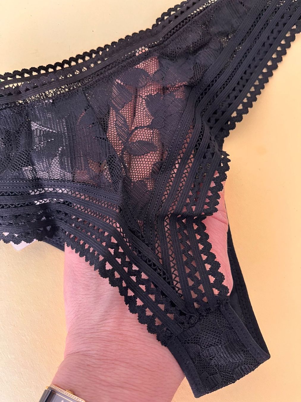 Passionata Altra biancheria intima: String, PASSIONATA, Grösse 36, Schwarz mit Blumenmuster – Nuovo e nell'imballaggio originale da Rudolfstetten venduto da gst_g7xl 4