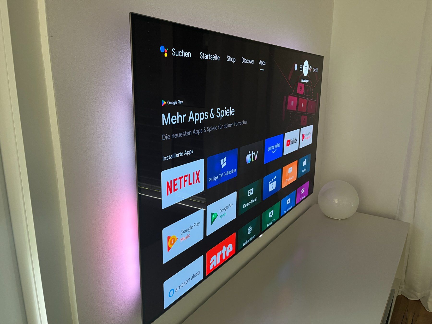 Philips Televisori: Philips 65oled873 mit Ambilight – Usato da Gossau ZH venduto da Widi6 1