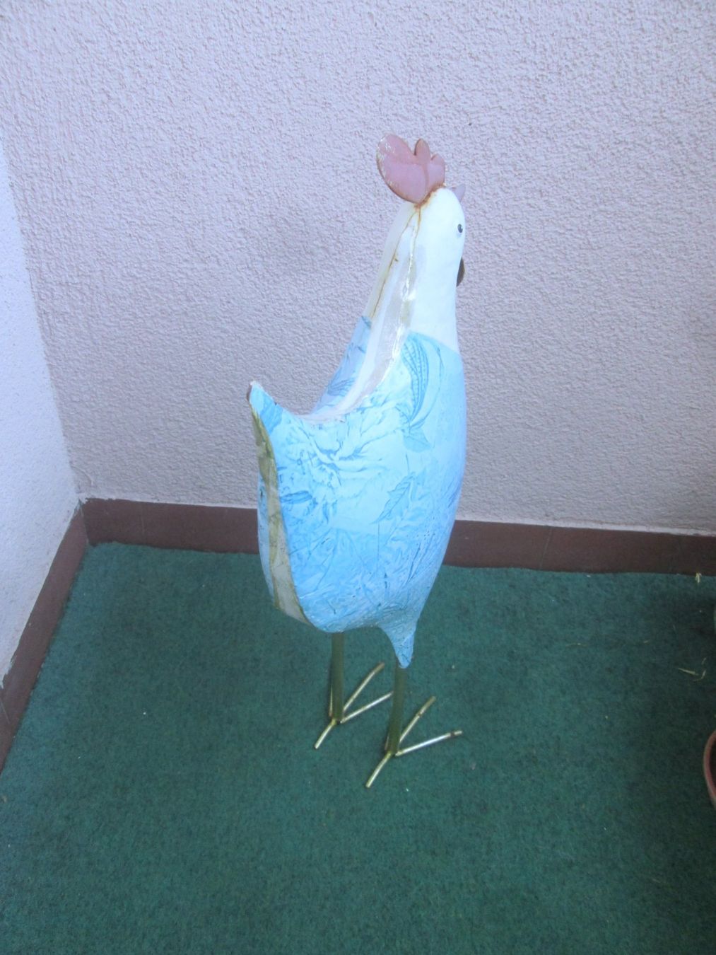 Toutes les décorations: Huhn aus Metall – D'occasion à Sementina par babucia 3