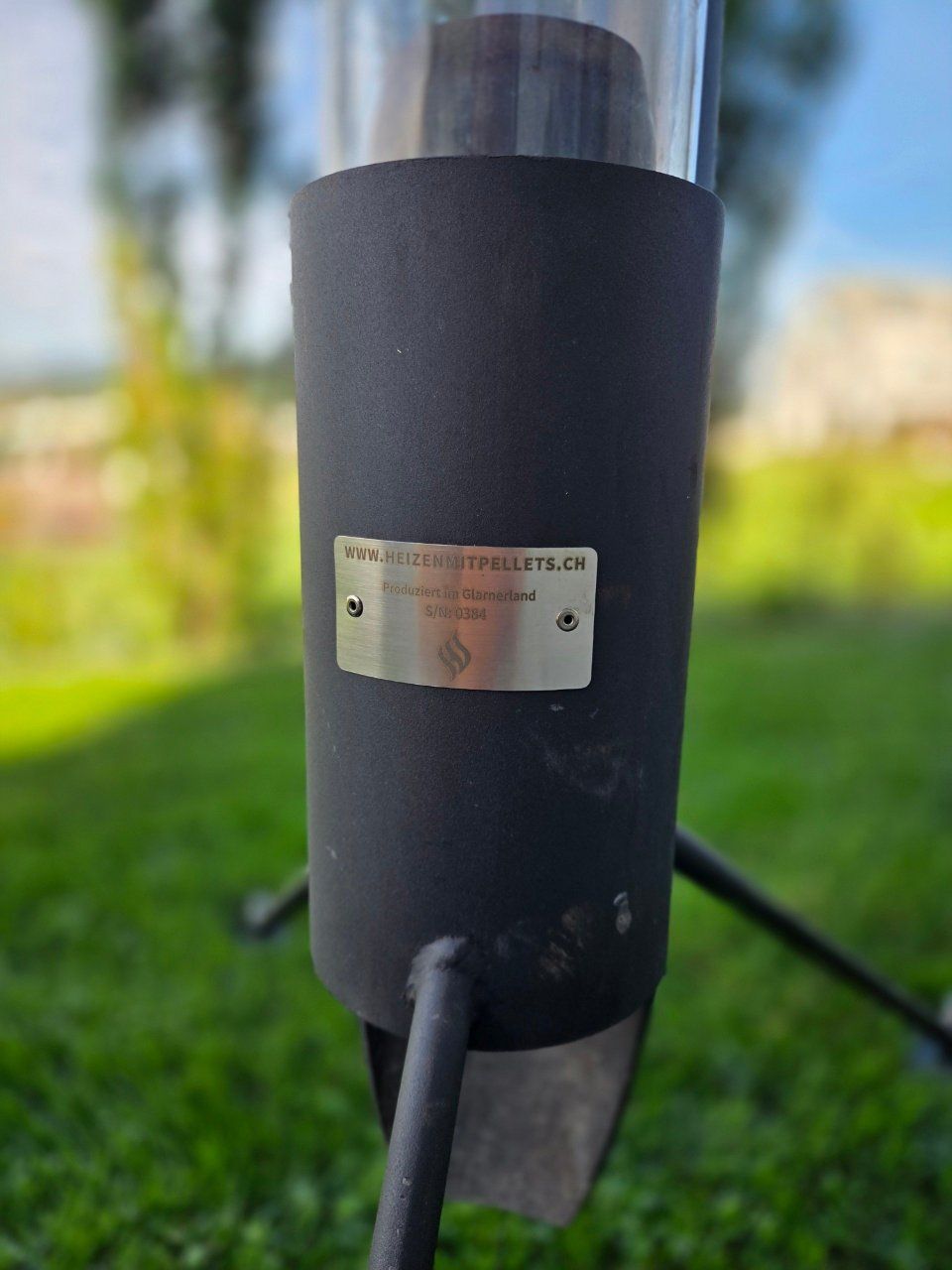 Radiatori: Pellet Heizstrahler 15.1 kW – Usato da Siebnen venduto da Sales2014 3