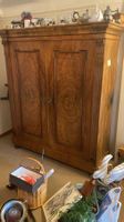 Antiker Biedermeier / Historismus Kleiderschrank, Nussbaum f