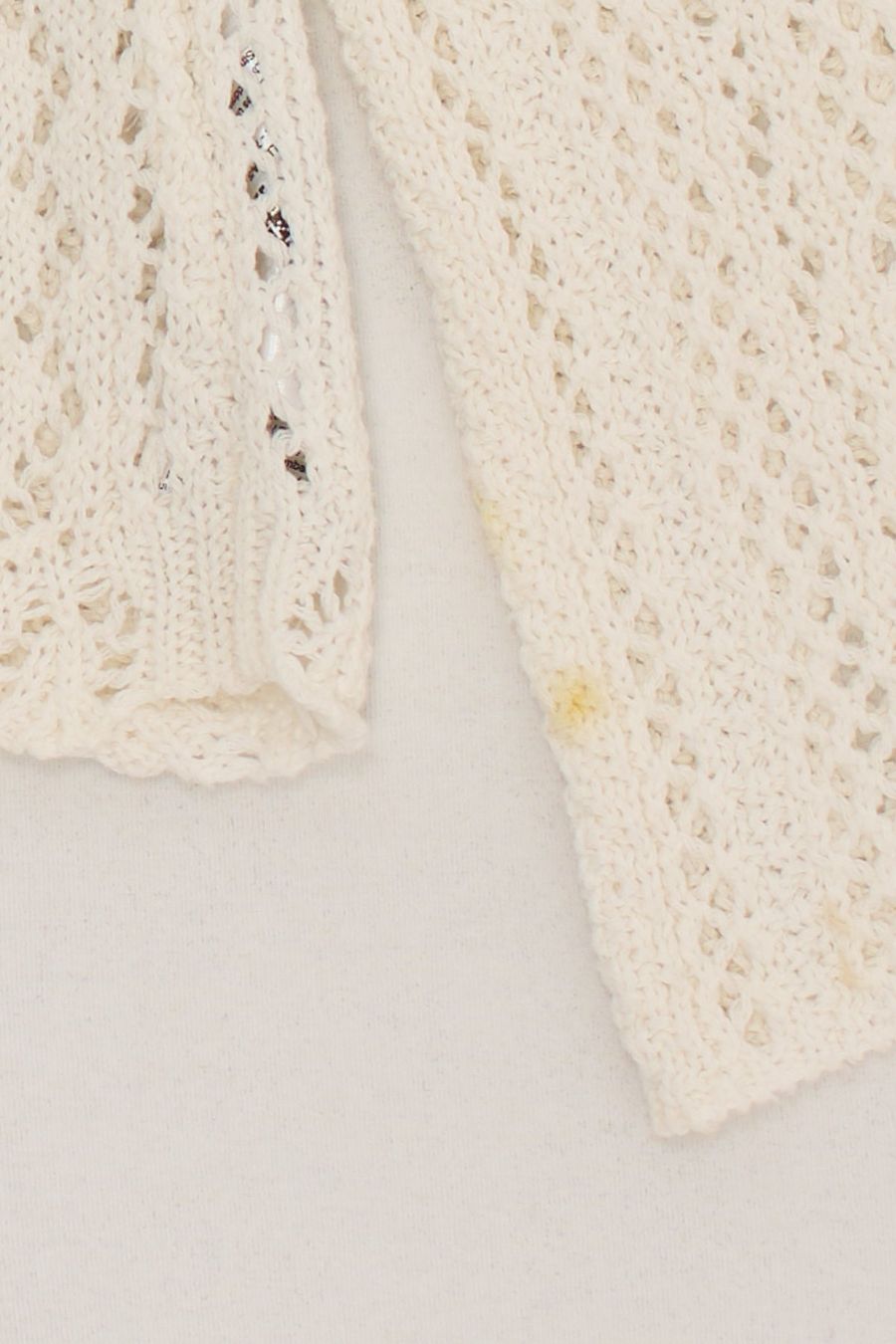 Only Tops: ONLY Pull Crochet Écru Manches Évasées T. M – Gebraucht aus Fribourg von re-fine 2