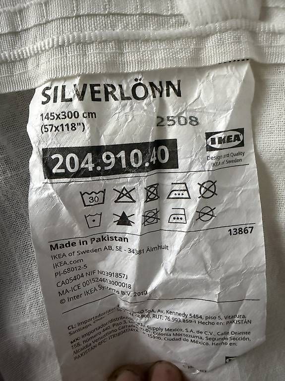 Tende: Vorhänge Ikea Silverlönn – Usato da Tübach venduto da micca 3