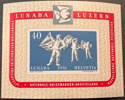1951 Lunaba Block ** SBK 250.-