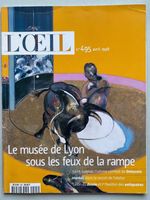 L‘OEIL 1998 Francis Bacon Delacroix Hantai Ferragamo Flavin