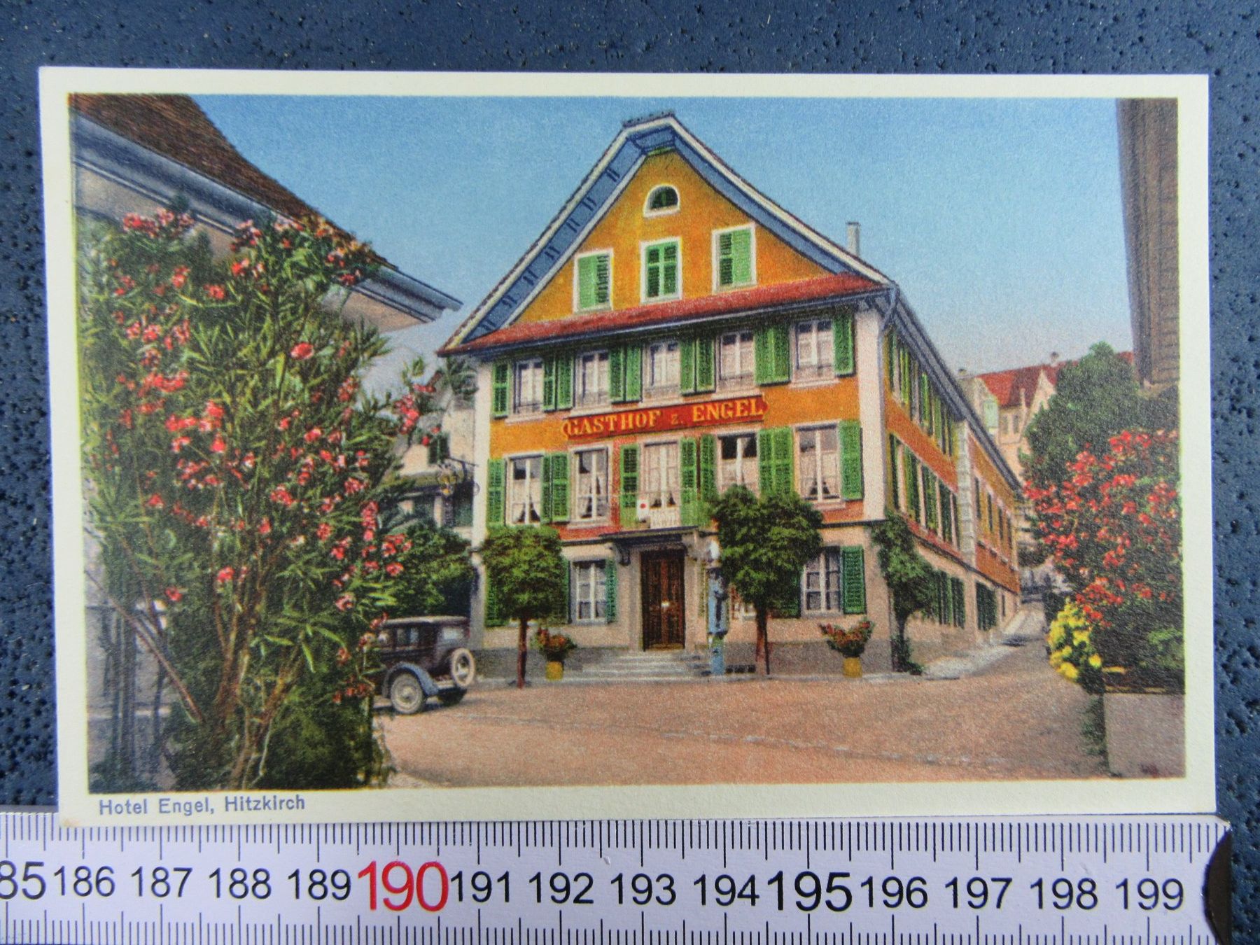 Cartoline postali: HITZKIRCH LU AK HOTEL ENGEL – Nuovo (secondo la descrizione) da Ettingen venduto da Hausi4711