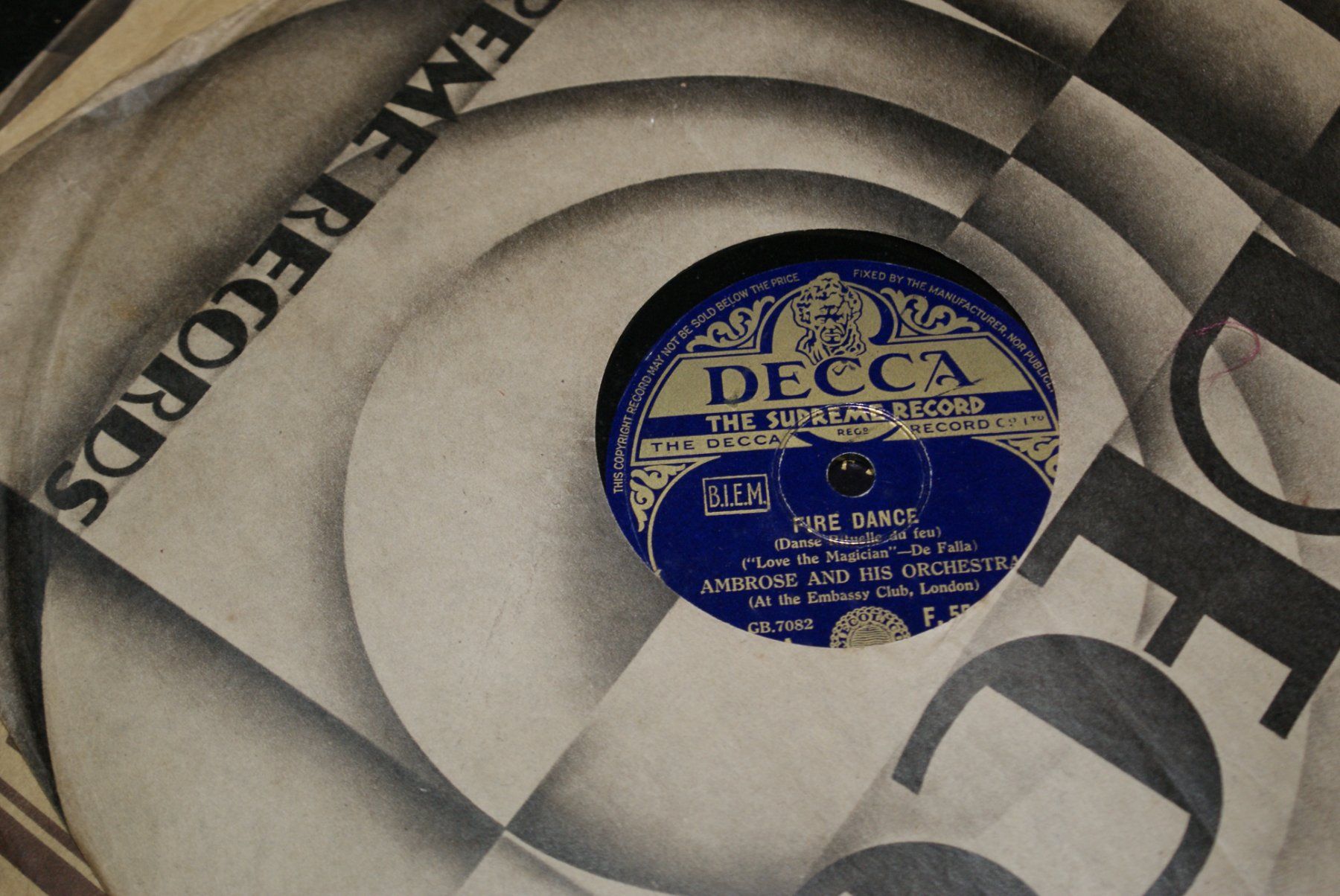Dischi in vinile: (23) 7 schellack Platten blue,forx usw – Usato da Buchs AG venduto da schwippschwapp 3