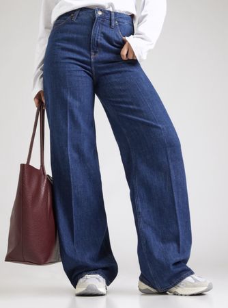 LEE Wide Leg Jeans 'STELLA' blue denim Grösse 33x33