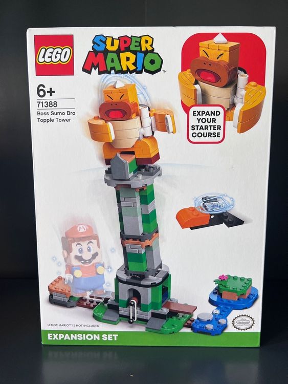 Lego Super Mario Bros Mario Topple Tower Lego Mario Expansion Sets