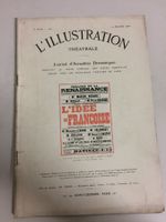 ILLUSTRATION THEATRALE # 226 DEC 14 1912 Michelin commercial