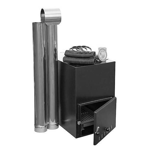 Whirlpool: Hotpot Aluminium Aussenofen 35 kW – Usato da St. Gallen venduto da Spa_at_Home911 2