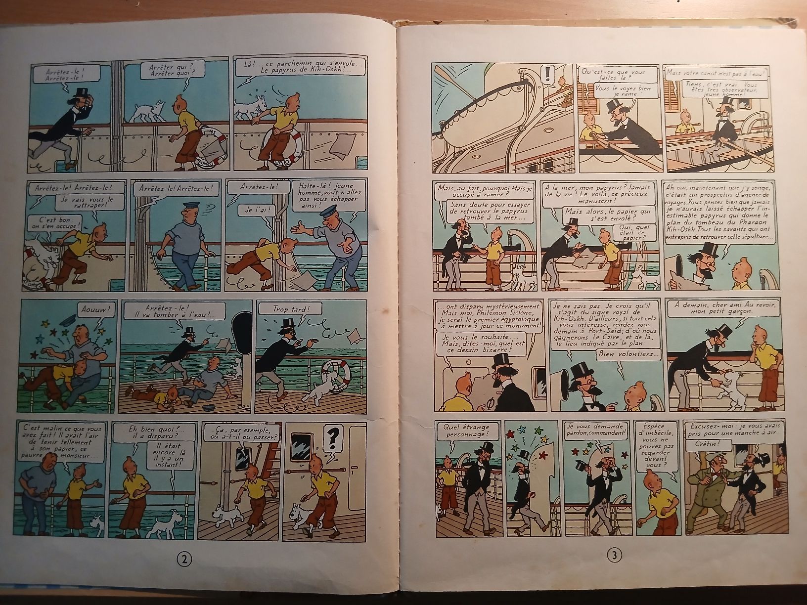 Comics: Tintin les cigares du pharaon – Gebraucht aus la chaux-de-fonds von Melacora35 1