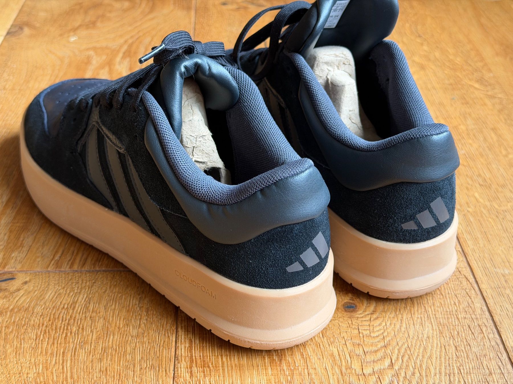 Adidas Herrenschuhe: adidas Cloudfoam Sneakers schwarz 44 2/3 – Neu (gemäss Beschreibung) aus Wil SG von WilSG9500 4
