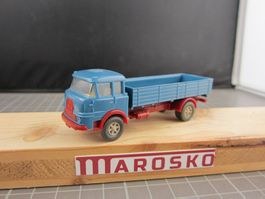 Wiking blauer LKW, ohne OVP, .