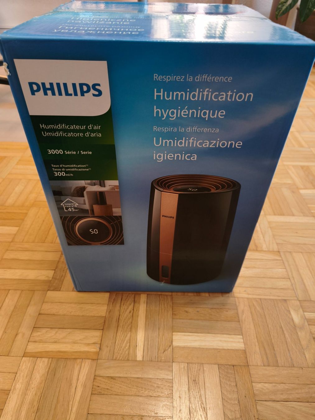 Umidificatori d'aria: Philips Series 3000 HU3918/10 Luftbefeuchter – Usato da Muttenz venduto da flavioxy