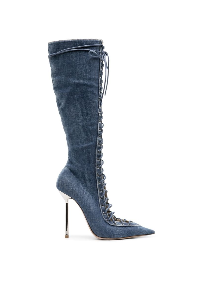 Scarpe da donna: Le Silla denim boots – Nuovo (secondo la descrizione) da Lugano venduto da Nika_amica