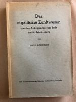 Otto Scheitlin: Das St. gallische Zunftwesen. Dissertation