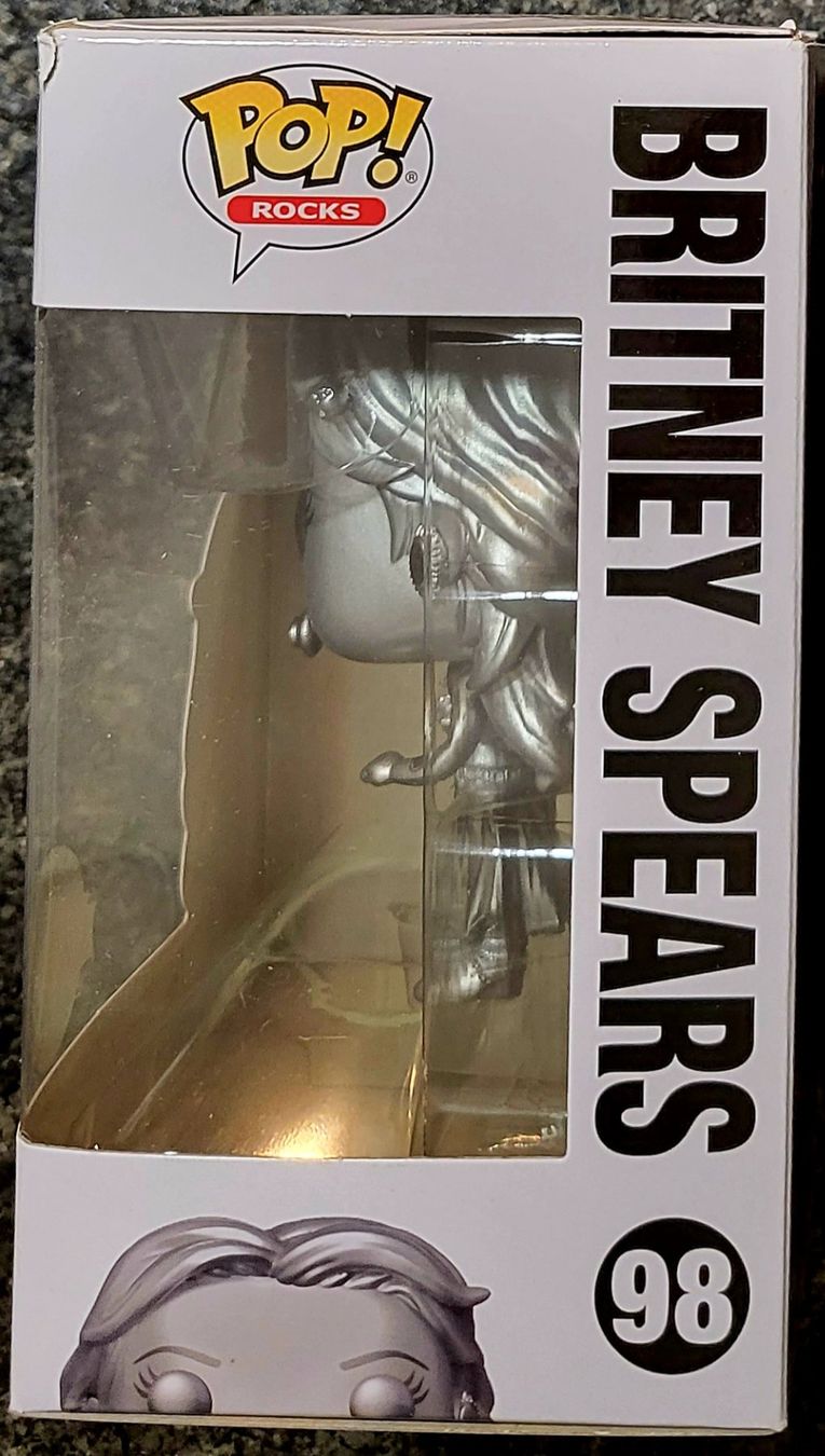 Funko Statuette: Funko Pop  Britney Spears  Metallic – Nuovo (secondo la descrizione) da Montet (Glâne) venduto da KOADA 2