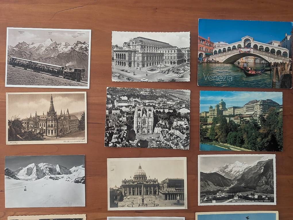 Cartoline postali: Alte Postkarte, 2 Fr pro Stück  – Usato da Neftenbach venduto da Nadine069 2