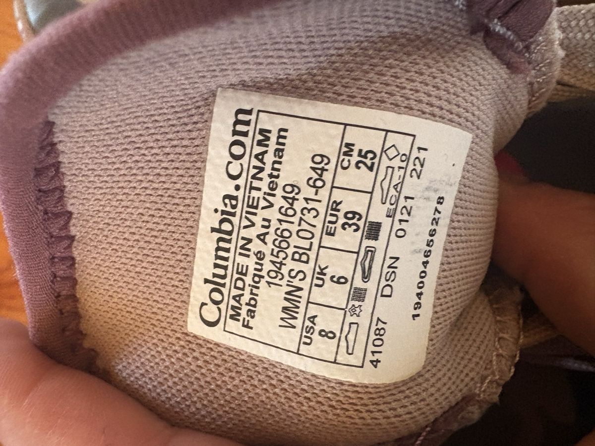 Columbia Chaussures femmes: Chaussures Columbia 39 – Neuf (Voir description) à La Brévine par daduszka 3