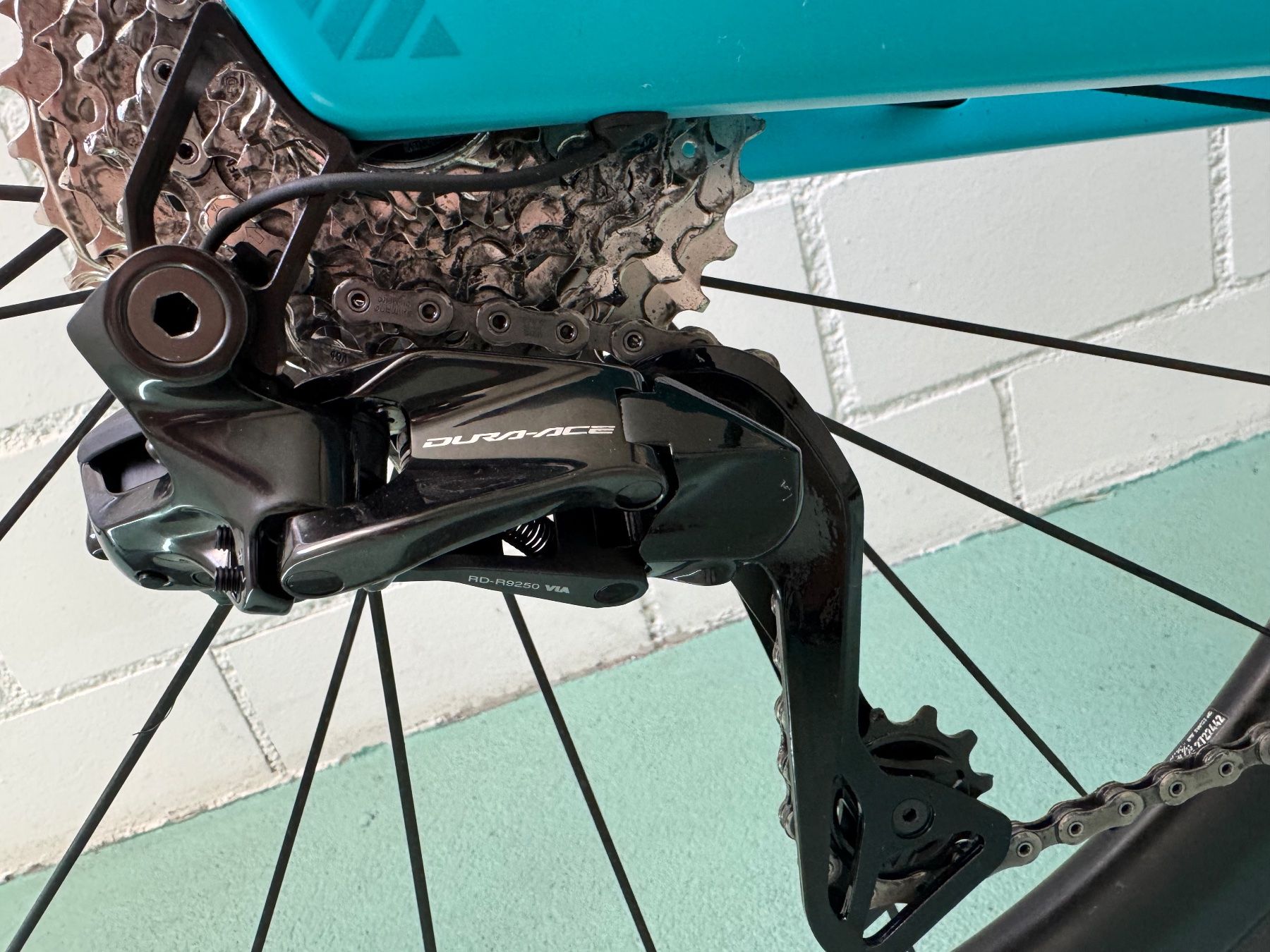 BMC Biciclette: Rennrad BMC Roadmachine 01 Three, Türkis – Usato da Buttikon venduto da sennba 4