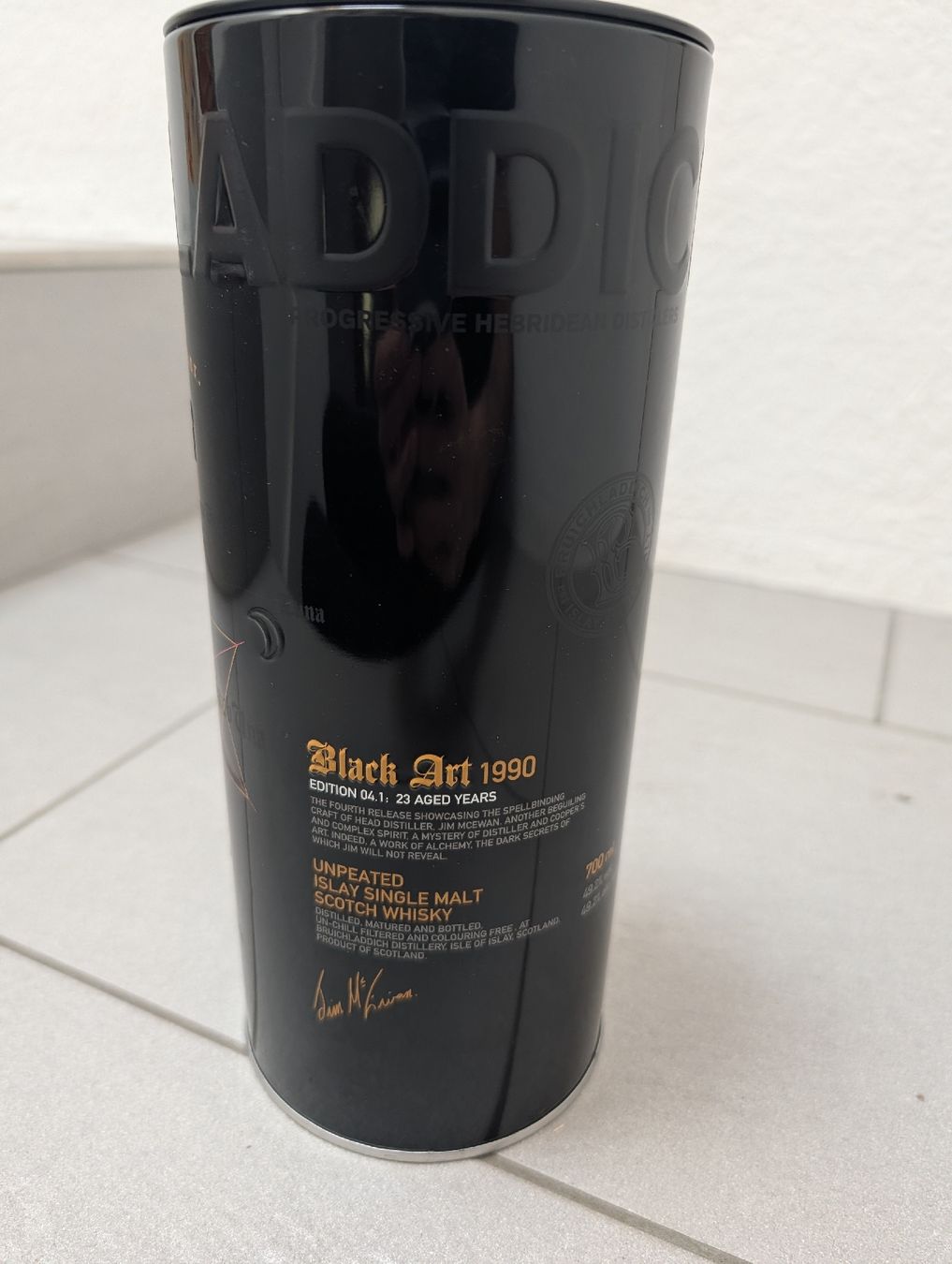 Bruichladdich Bevande alcoliche: Bruichladdich Black Art 04.1 – Nuovo e nell'imballaggio originale da Sulzbach venduto da Drunkometer 2