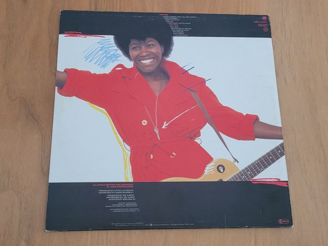 Dischi in vinile: LP  Joan Armatrading – Usato da Martigny venduto da MZ-67 1