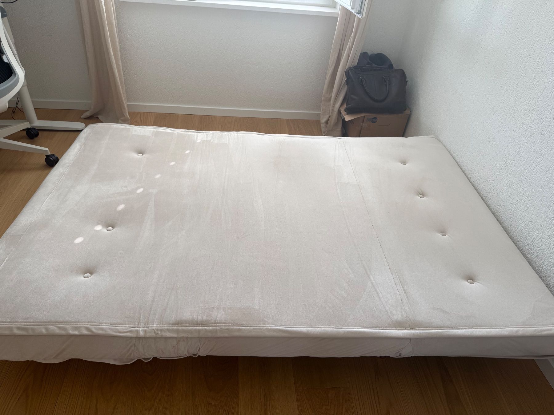 Beliani Sofas: Sofa bed beige, good condition – D'occasion à Steinhausen par tia_8jj2 6