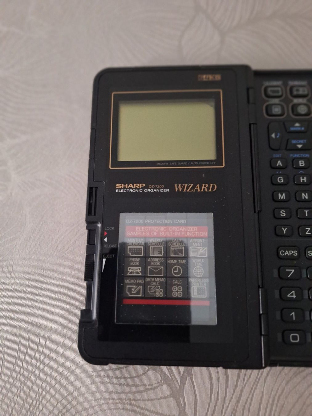 PCs: Sharp OZ-7200 Elektronischer Organizer 90 er Jahre – Gebraucht aus Zürich von Lemon007 2