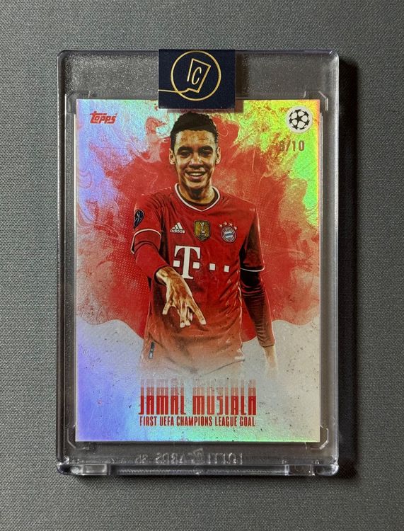 Carte Autographe Joshua Kimmich Bayern Munich 6/10 - Topps Musiala Curated Set 2023 - Near Mint