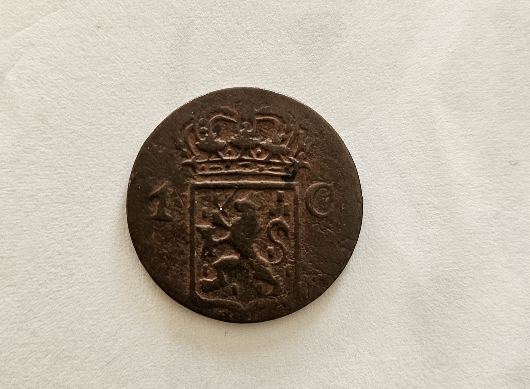 Alle Münzen: 1838 Dutch East Indies Münze – Gebraucht aus Goldiwil (Thun) von rkweiss 1