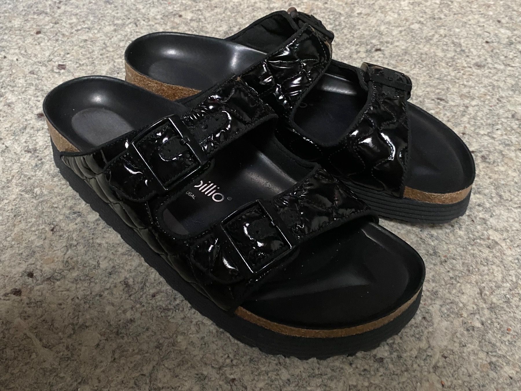 Birkenstock Damenschuhe: Birkenstock Papillio schwarz, Gr. 41 – Gebraucht aus Wattwil von edel88